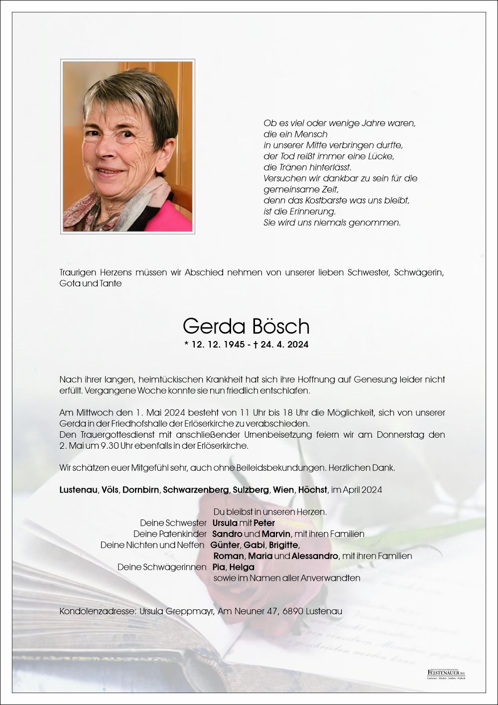 Gerda  Bösch